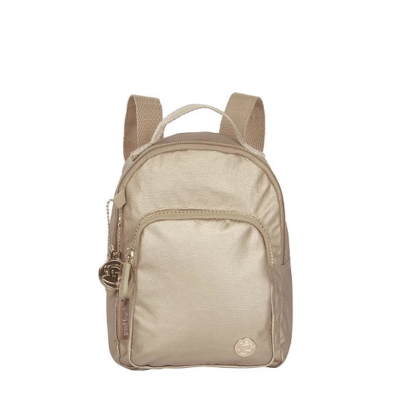 MOCHILA SESTINI MOCH P 2 EM 1 LIGHT GOLD PAUL FRANK