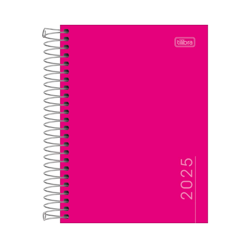 AGENDA TILIBRA PEPPER ROSA ESPIRAL