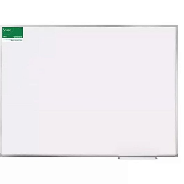 QUADRO BRANCO MAGNETICO 70X50 MOLDURA ALUMÍNIO