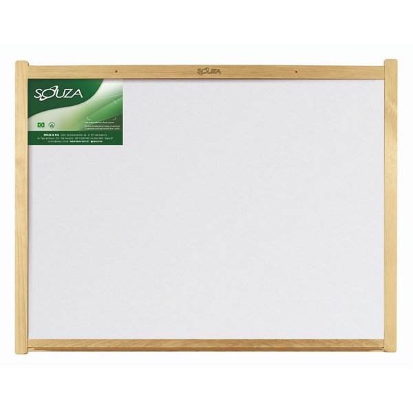 QUADRO BRANCO 60X40 SOUZA MOD. MADEIRA