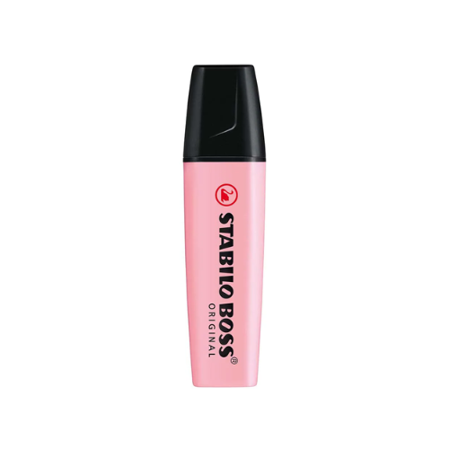 MARCA TEXTO STABILO BOSS ROSA PASTEL 70/129