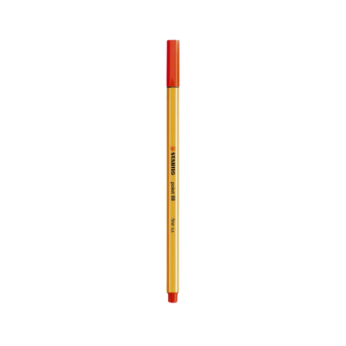 CANETA STABILO POINT 88 VERMELHA 88/40