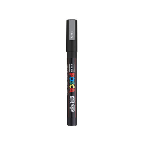 CANETA POSCA 3MM PRATA