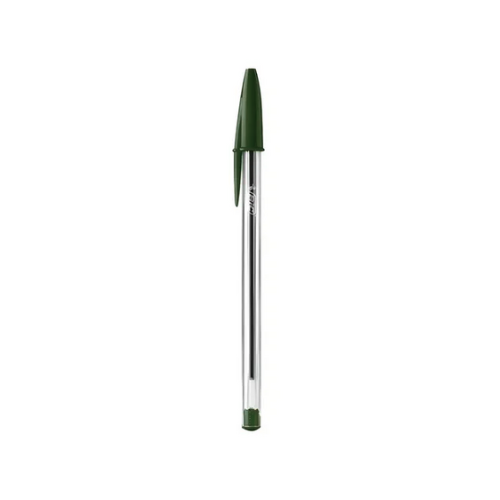 CANETA BIC CRISTAL VERDE 1.0