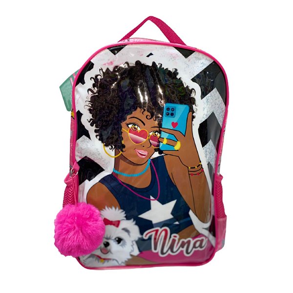 MOCHILA KIT INFANTIL NINA MORENA