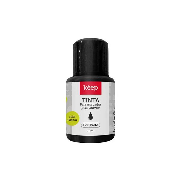 TINTA P/ MARCADOR PERMANENTE KEEP 20ML