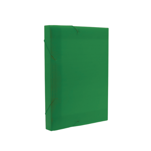 PASTA OFICIO POLIONDA 2,0CM POLIBRAS VERDE