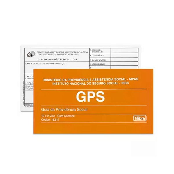 CARNÊ GPS TILIBRA 12X2 VIAS COM CARBONO