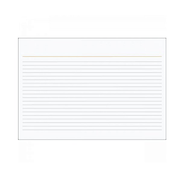 FICHA PAUTADA TILIBRA N.2 4X6 100F 151X100MM