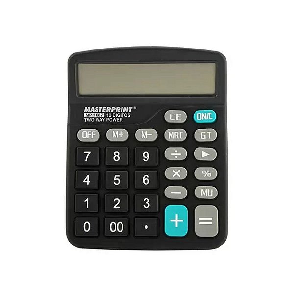 CALCULADORA MASTERPRINT MP1088 12 DÍGITOS