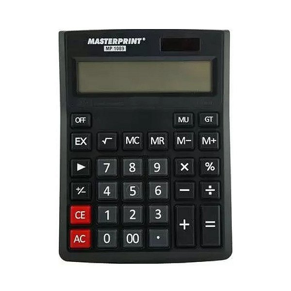 CALCULADORA MASTERPRINT MP1089 12 DIGITOS