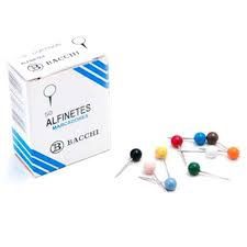 ALFINETE P/ MAPA BACCHI 50UND SORTIDOS