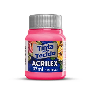 TINTA PARA TECIDO  ACRILEX 37ML  PINK - 527