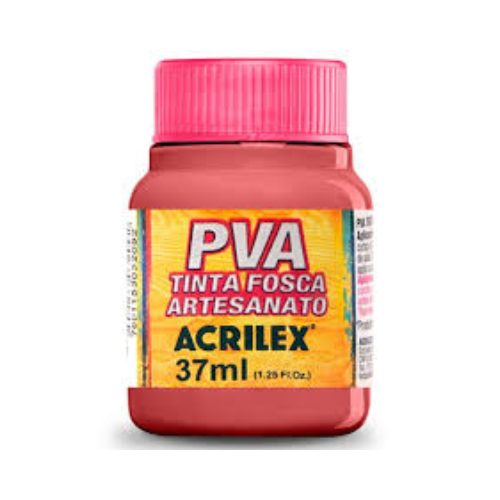 TINTA PVA ACRILEX GOIABA 37ML - COD 805