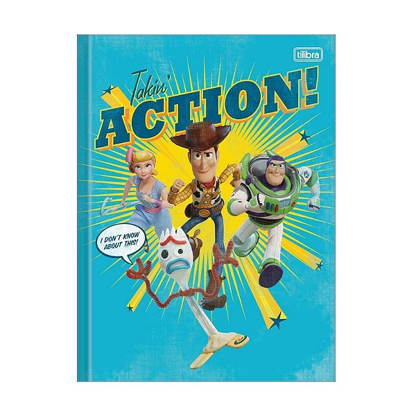 CADERNO BROC. CD TILIBRA TOY STORY