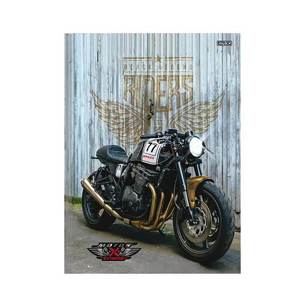CADERNO BROC. CD SÃO DOMINGOS MOTOS EXTREME 48F