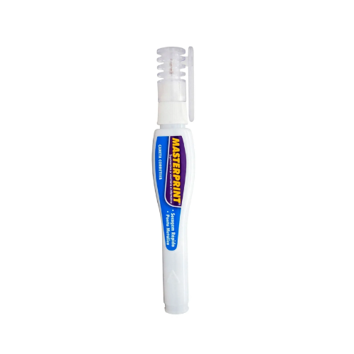CANETA CORRETIVA LIQUIDA MASTERPRINT 7ML