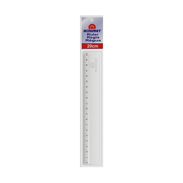 RÉGUA ACRIMET 20CM