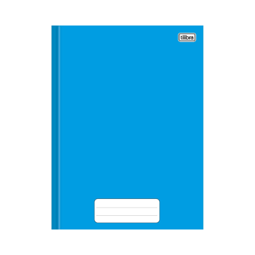 CADERNO BROCHURA 1/4 TILIBRA PEPPER AZUL 80FLS