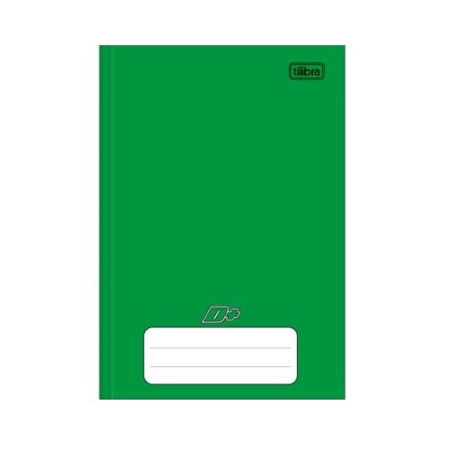 CADERNO BROCHURA 1/4 TILIBRA D+ VERDE 48FLS