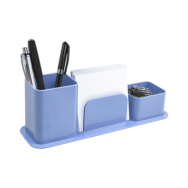 PORTA CANETA/CLIPS/LEMBRETE DELLO COLOR AZUL
