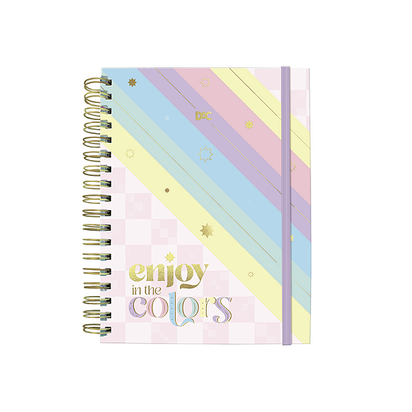 CADERNO SMART DAC COLEGIAL ENJOY 10MT 90G/M 80 FOLHAS