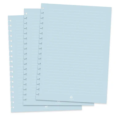 BLOCO DAC CADERNO INTELIGENTE UNIVERSITARIO SMART C/48F FOLHAS AZUL