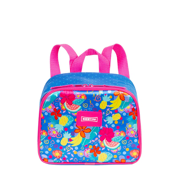 LANCHEIRA SESTINI TERMICA MEDIA PLUS FLORAL