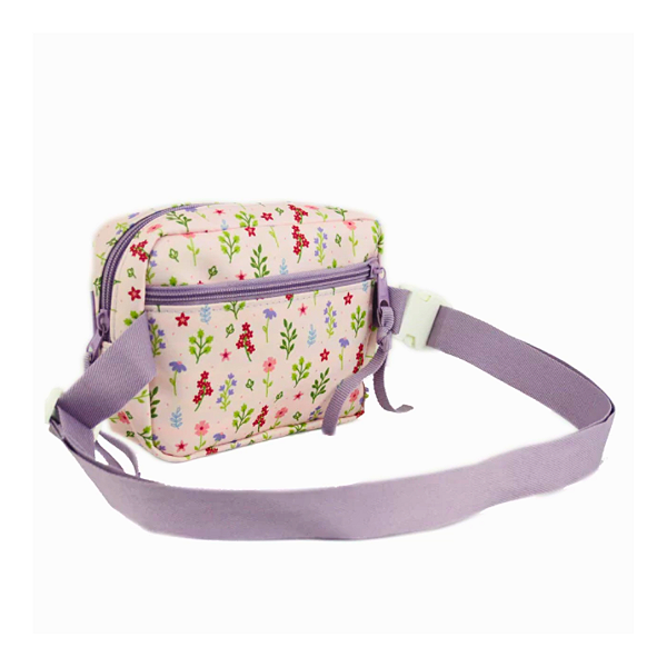 BOLSA POPPY BY SOF FLORAL ROSA SABRA