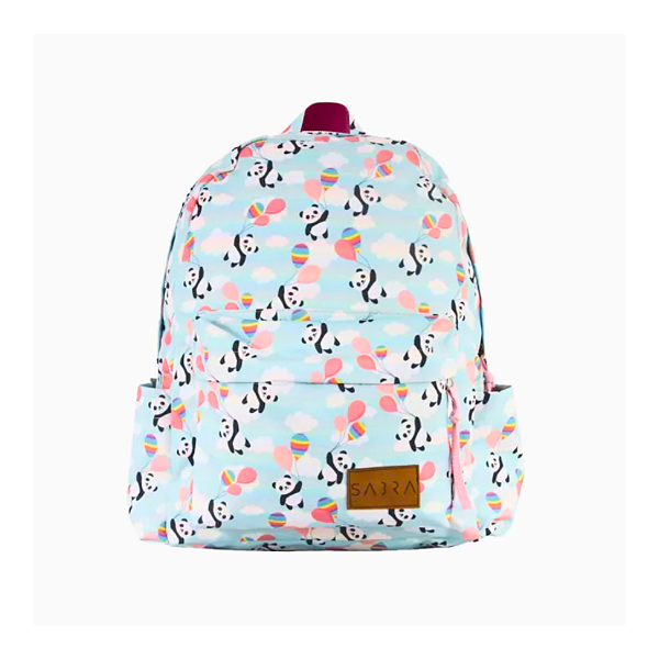 MOCHILA DE COSTA SABRA COM BOLSINHA PANDA
