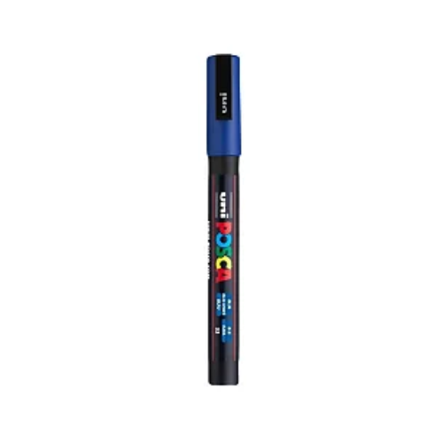 CANETA POSCA 3MM AZUL ESCURO