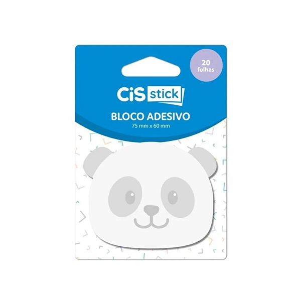 BLOCO ADESIVO CIS STICK PANDA