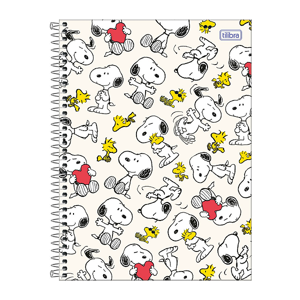 CADERNO 1MT TILIBRA  CONEECT SNOOPY 80 FLS