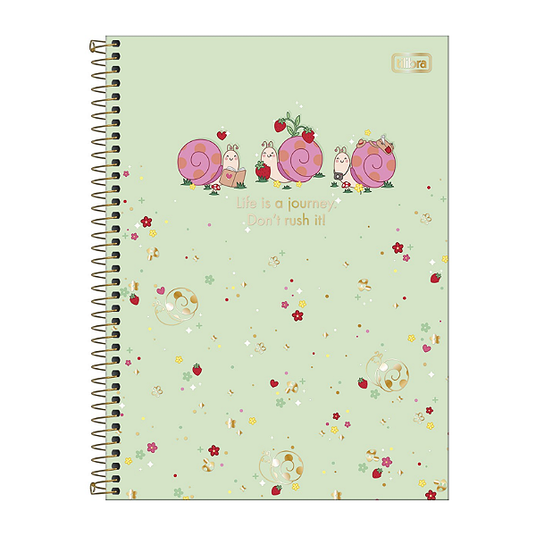 CADERNO TILIBRA 1MT MELLOW 80FLS
