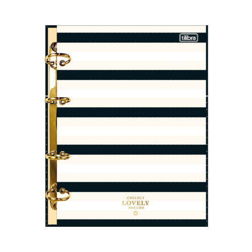 CADERNO ARGOLADO CARTONADO TILIBRA COLEGIAL WEST VILLAGE 160 FOLHAS