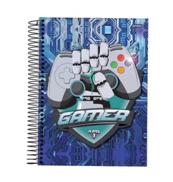 CADERNO JANDAIA 10MT PLAYER 1