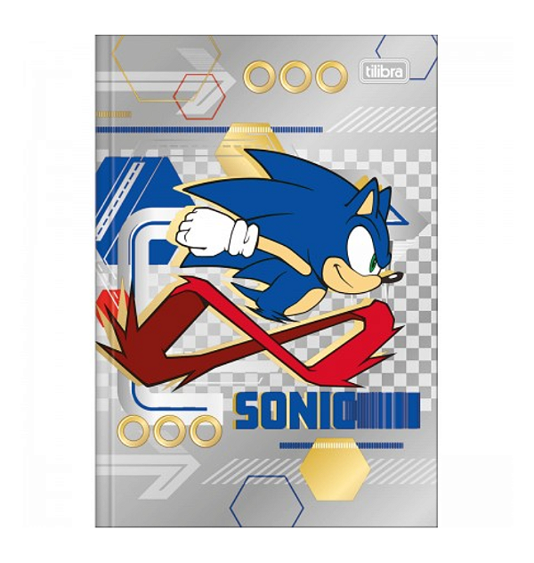 CADERNO BROCHURA TILIBRA SONIC 80FLS