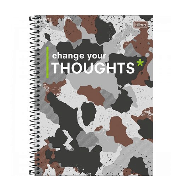 CADERNO TILIBRA 20MTS HIDE 320FLS