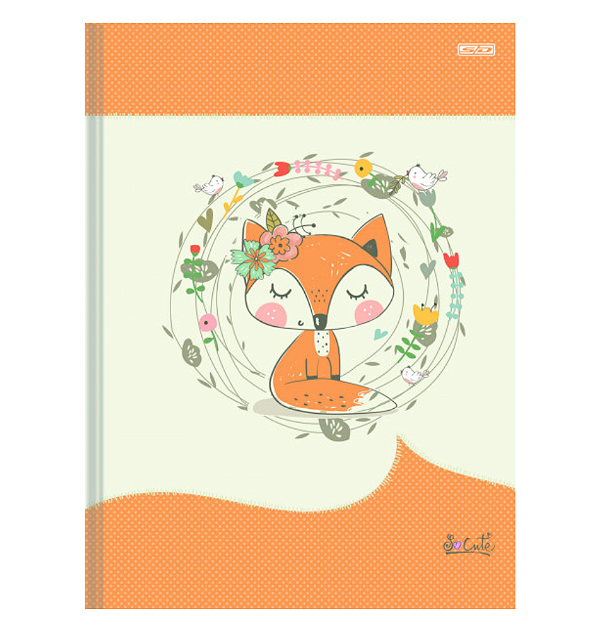 CADERNO DE BROCHURA SAO DOMINGOS SO CUTE 80FLS