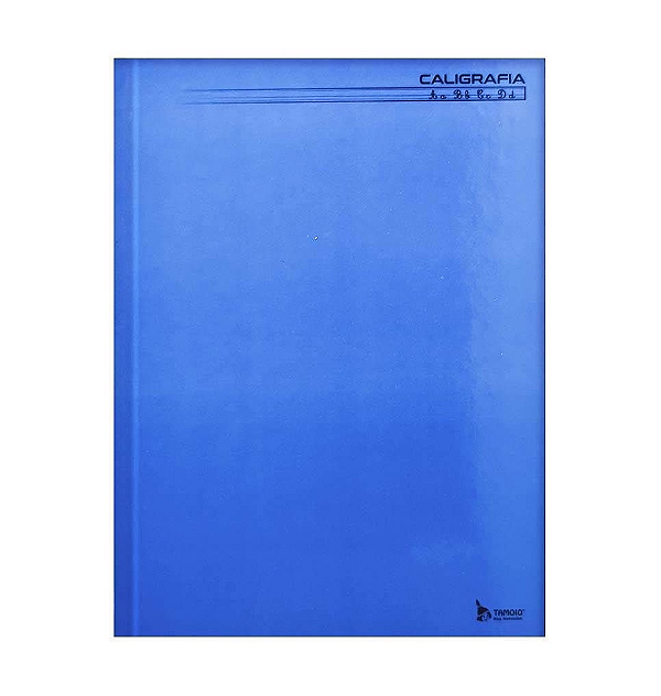 CADERNO BROCHURA CALIGRAFIA TAMOIO 96FLS AZUL