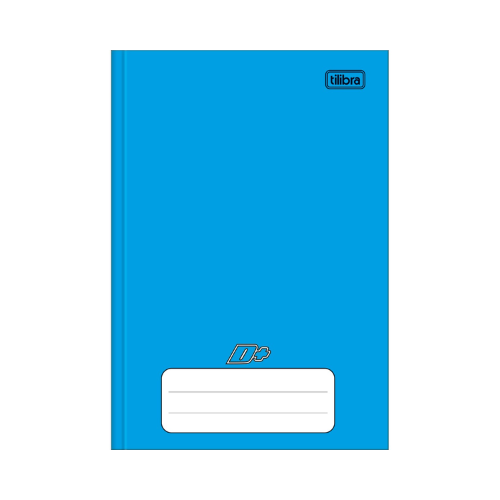 CADERNO BROCHURA 1/4 TILIBRA D+ AZUL 96 FLS