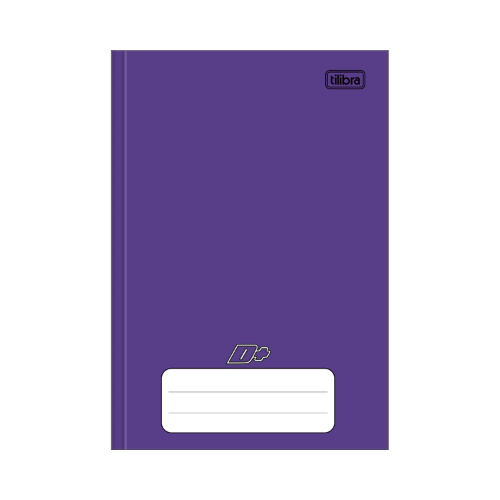 CADERNO BROCHURA 1/4 TILIBRA D+ ROXO 96 FLS