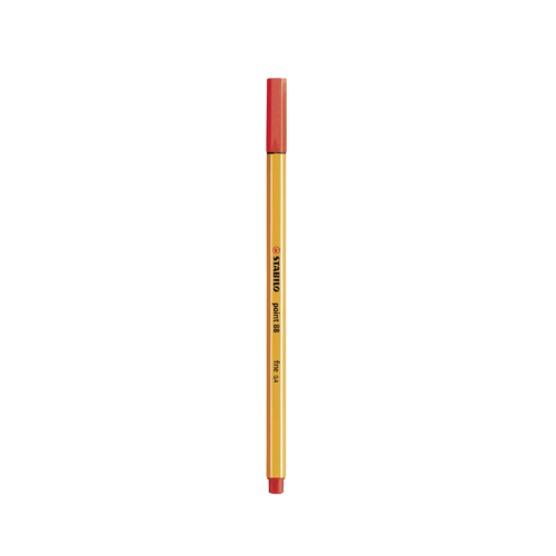 CANETA STABILO POINT 88 VERMELHO CLARO 88/48