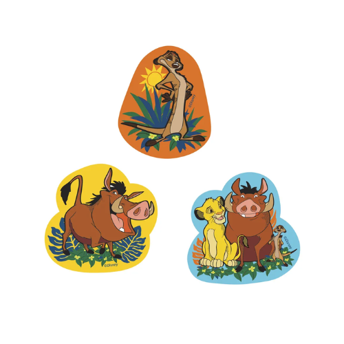 BORRACHA LEO E LEO DECORADA REI LEAO