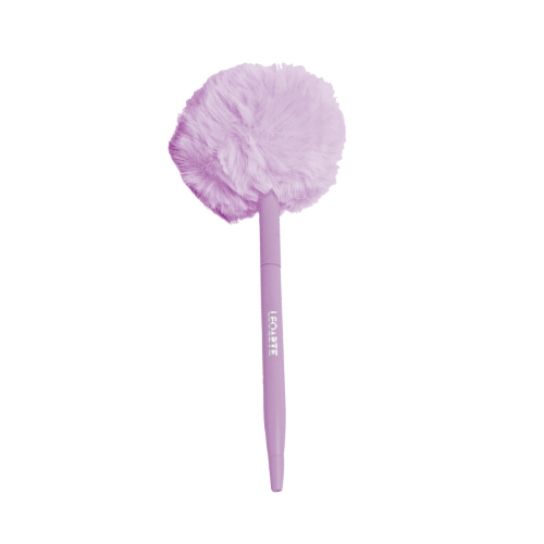 CANETA LEOARTE POMPOM AZUL 1.0