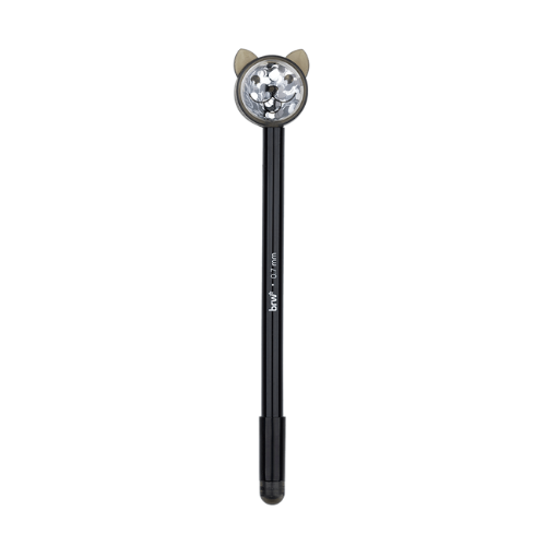 CANETA APAGAVEL BRW AZUL SHINE 1.0