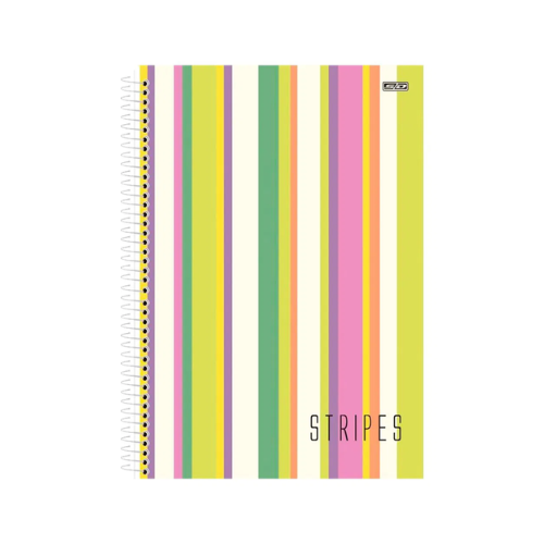 CADERNO ESP 10MT SAO DOMINGOS STRIPES
