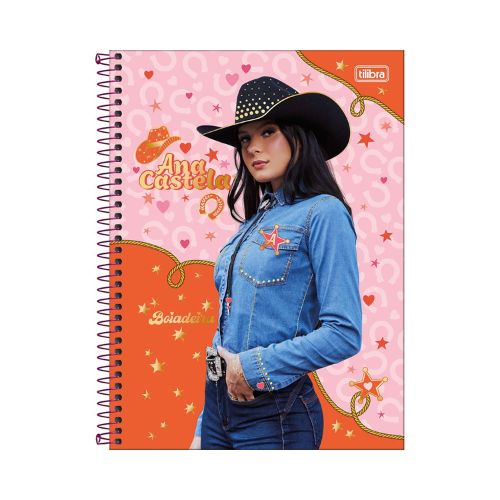 CADERNO TILIBRA 1MT ANA CASTELA CONECT 80FLS