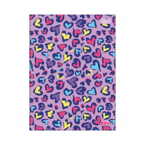 CADERNO BROCHURA TILIBRA D+ 96 FOLHAS ESTAMPADO