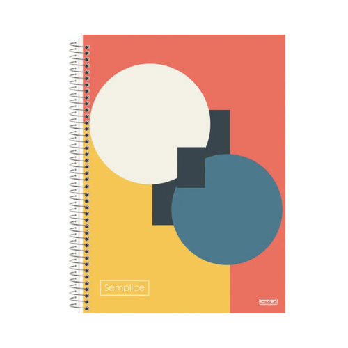 CADERNO 1 MATERIA SAO DOMINGOS SEMPLICE 80 FOLHAS